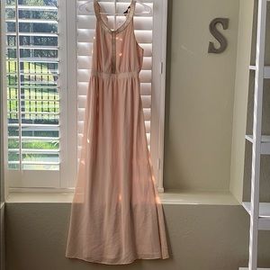Cream/pale pink Maxi!